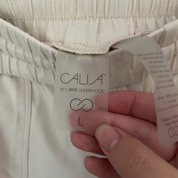 Calia Ivory Lounge Jogger Pants Size L - Picture 5 of 8